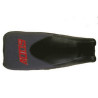 Saddle cover Bagster (2004G) Black/Anthracite/Red letters Honda TRANSALP XL600V 95-96