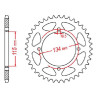Couronne acier JT 48 dents pas 530 type 718