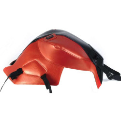 Tapis de réservoir Bagster noir/vermillon nacre (1639E) BMW F800 R