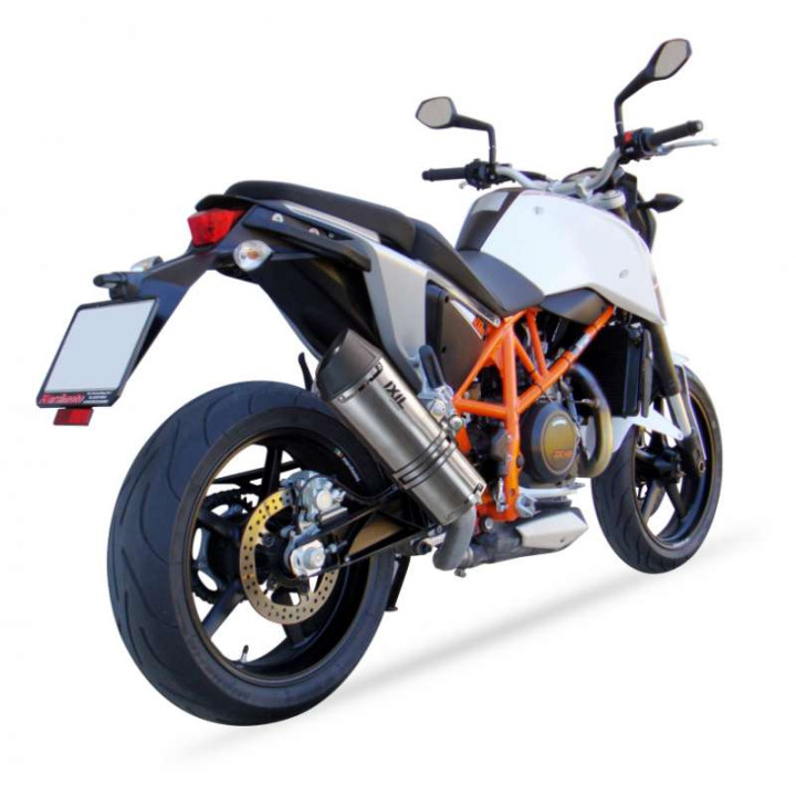 Silencieux homologué Ixil SOVE inox (OM3070VSE) KTM Duke 690