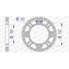 AFAM aluminium sprocket 51 teeth pitch 428 type 72102 KTM SX 85