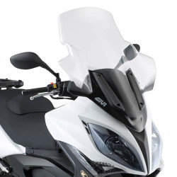 Clear bubble +25cm Givi (D295ST) Kymco Xciting R 300i/500i