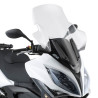 Bulle incolore +25cm Givi D295ST Kymco Xciting R 300I-500I 2009-2014
