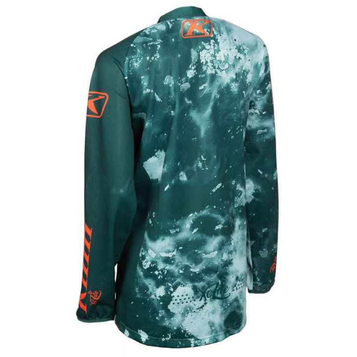 Women's motocross jersey Klim WOMEN'S XC LITE CORROSION JUNE BUG