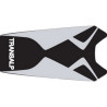 Saddle cover Bagster (2154B) Grey Clair/Black/White Letters Honda TRANSALP 650 04-07