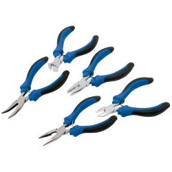 Set of 5 Draper mini pliers