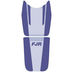 Housse de selle Bagster (2173H) Gris Clair/Bleu Fonce/Lettres Bleues Foncees Yamaha FJR 1300 08-09