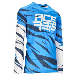 Maillot moto cross Acerbis J-WINDY FOUR VENTED BLEU