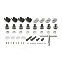Kit fixation Givi 05RKIT pour supports valises Givi PL/PLO/PLX/PLCAM