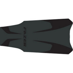 Housse de selle Bagster (2156B) Anthracite/Noir/Lettres Noires Yamaha FZ6 FAZER / S2