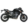 Silencieux Homologué Mivv DELTA RACE Inox noir (KT.020.LDRB) KTM 790 DUKE