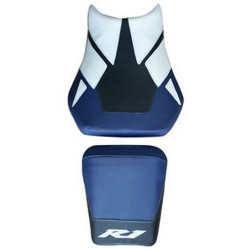 Saddle cover Bagster (2132E) Baltic/White/Black/R1 White Yamaha YZF-R1 02-03
