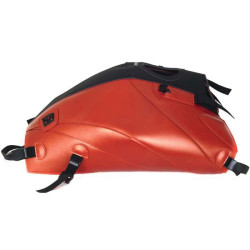 Tapis de réservoir Bagster noir mat/vermillon nacre (1606H) BMW K1600 GT/GTL
