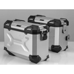 37L SW-Motech TraX ADVENTURE aluminum suitcase kit Honda VFR1200X CROSSTOURER