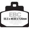 Plaquettes de frein avant sinter EBC SFA681HH MP3 500 14-