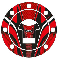 Puig RADIKAL Red Honda motorcycle tank cap protector