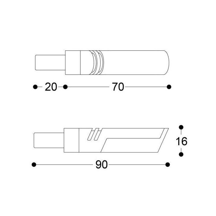 Clignotants moto Barracuda IDEA B-LUX Vert