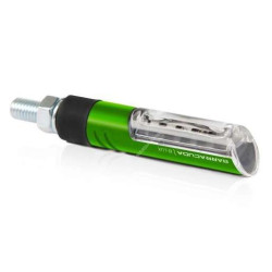 Clignotants moto Barracuda IDEA B-LUX Vert