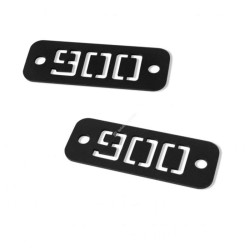 Numbered plate 900 Barracuda Yamaha XSR900