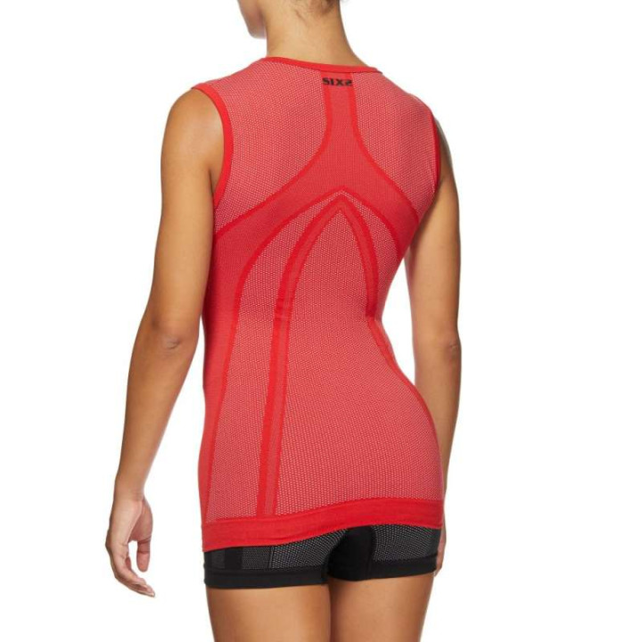 SIXS SMX RED motorcycle thermal tank top