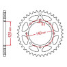 Couronne acier JT 44 dents pas 520 type 487