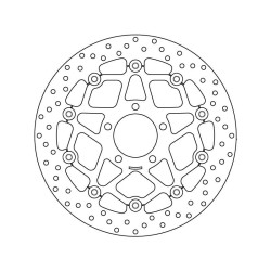 Front brake disc Brembo Series Oro 78B40875 Suzuki GSX-R 600/750 96-03