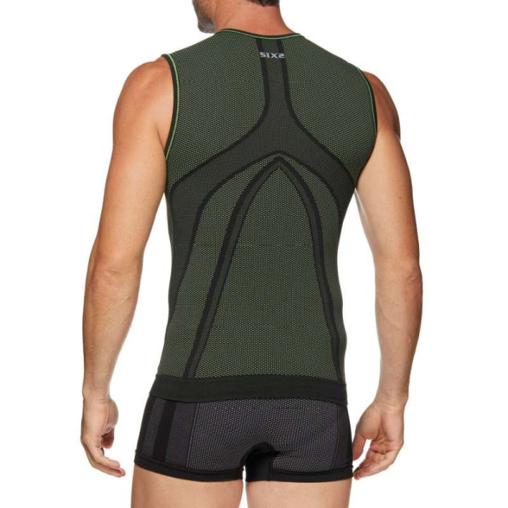 Thermal tank top SIXS SMX DARK GREEN