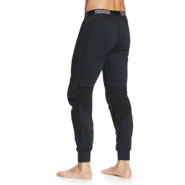 SIXS WTP 2 WIND STOPPER BLACK thermal pants
