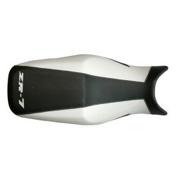 Saddle cover Bagster (2107F) Grey Clair/Black/Letter Kawasaki Silver ZR7/ZR 7 S 02-03