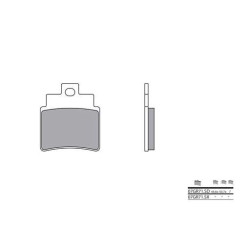 Brake pads sinter BREMBO 07GR71SD