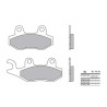 Brake pads sinter BREMBO 07YA21SA