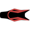 Saddle cover Bagster (2124B) Red/Black/White Letters Cagiva RAPTOR 1000V 01-05