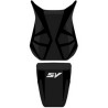 Saddle cover Bagster (2167P) Black/Nubuck/Letters Silver Suzuki SV1000 N 03/SV1000 N/S 04-07 -SV650/S 07