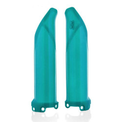 Acerbis Kawasaki KX-F250 light green fork protectors (0021841.133)
