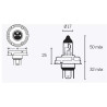 Ampoule Bihr 12V-45/40W P45T G40