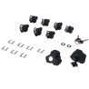 Kit 7 serrures SW-Motech TraX + antivol pour supports EVO