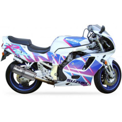 Silencieux homologué Ixil SOVE inox (OS8061VSE) Suzuki GSX-R750W 2
