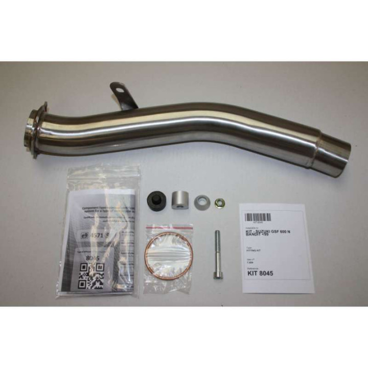 Ixil SOVE stainless steel approved muffler (OS8045VSE) Suzuki GSF600 Bandit N 94-00
