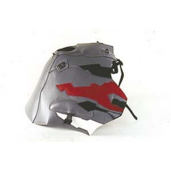 Tapis de réservoir Bagster acier/noir/rouge/blanc (1245J) Honda XRV750 Africa Twin