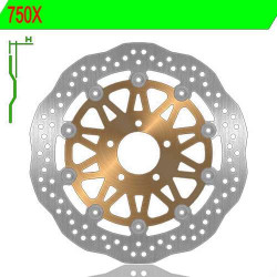 Front brake disc NG 750X Z1000 03-06