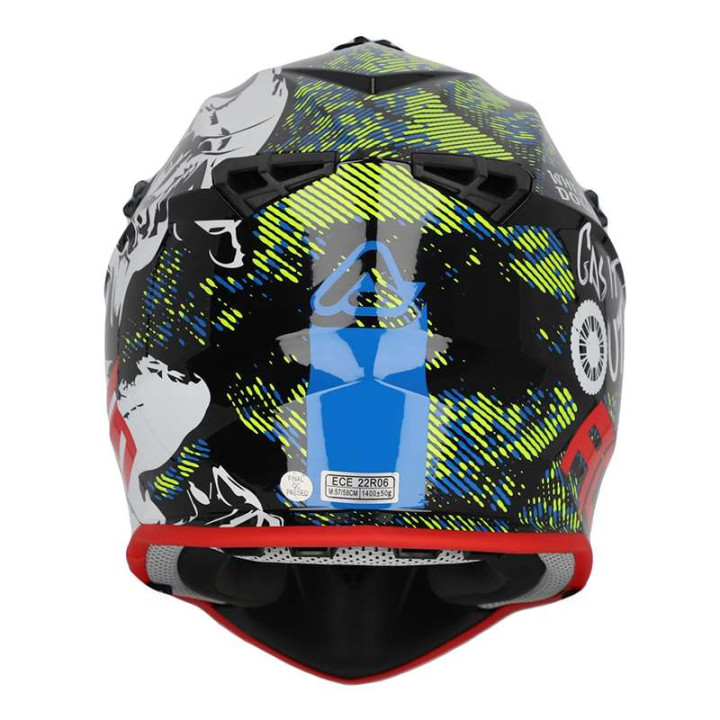 Acerbis LINEAR 22.06 WHITE/BLACK motocross helmet