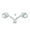 Rétroviseurs moto HIGHSIDER CLASSIC CHROME