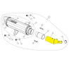 Raccord Akrapovic Inox Yamaha Tricity/X-Max (L-Y3SO3)