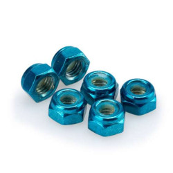 Self-locking nuts (x6) Puig M6