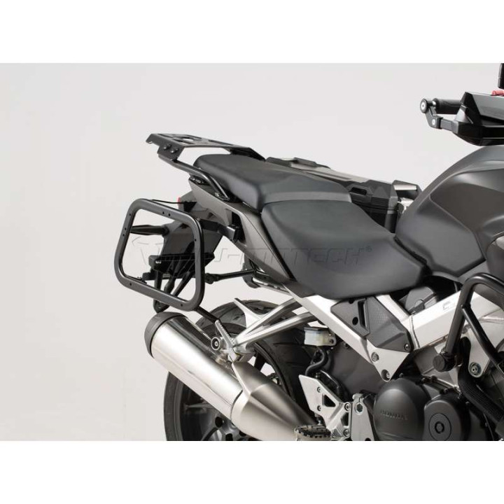 45L SW-Motech TraX ADVENTURE Honda VFR800X CROSSRUNNER 15- aluminum suitcase kit