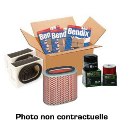 Pack révision filtre Hiflofiltro + plaquettes Bendix Kawasaki Z800