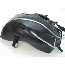 Tapis de réservoir Bagster noir deco stam/gris metal (1610LA) Honda CB600F Hornet
