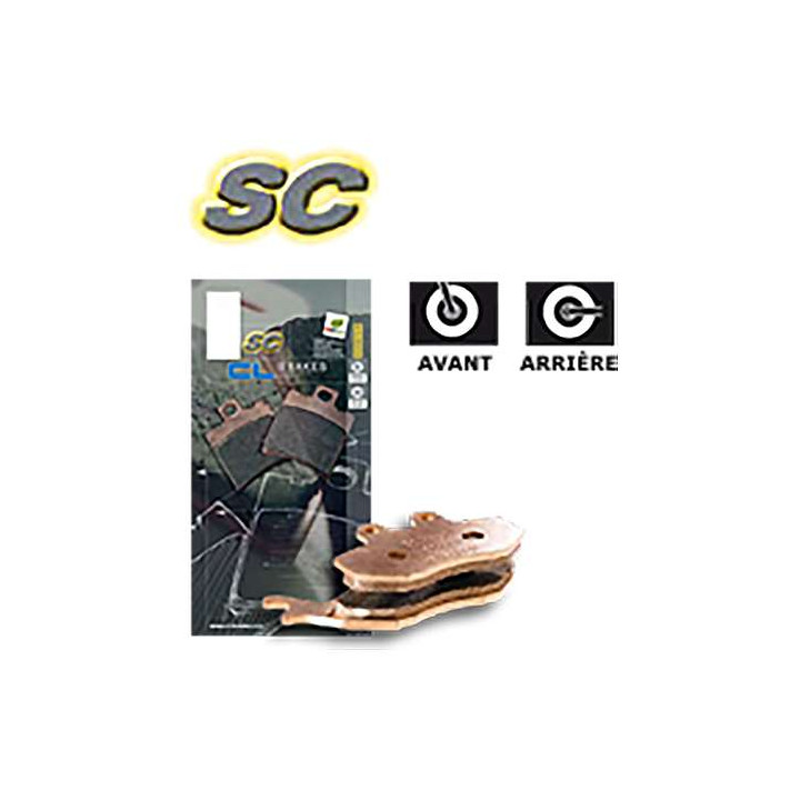 Plaquettes de frein sinter CL BRAKES 3051SC