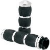 Motorcycle grips AVON AIR CUSHIONED GRIPS Chrome 25mm