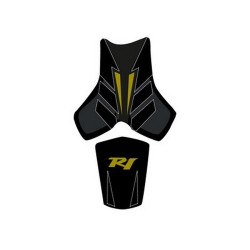 Saddle cover Bagster (2188F) Black/Black Matt/Letters Gold Yamaha YZF-R1 08